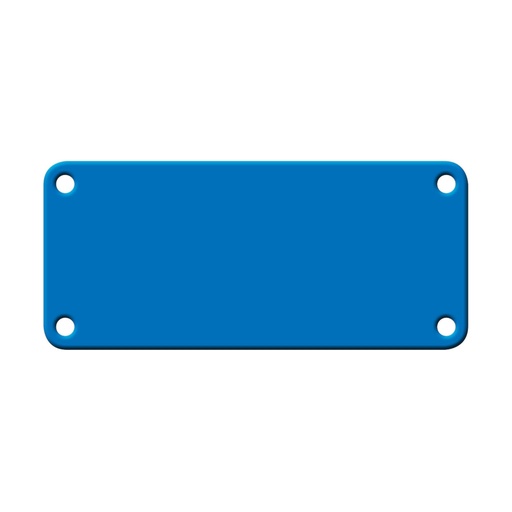 [726-02253] INTERLOCK PTL TIE-ON TAGS,SININEN