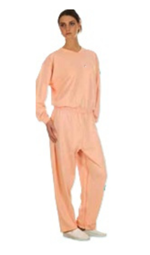 [173-BH30AMED] HYGIENIAPUKU,NAISTEN,LH,PERSIKKA M